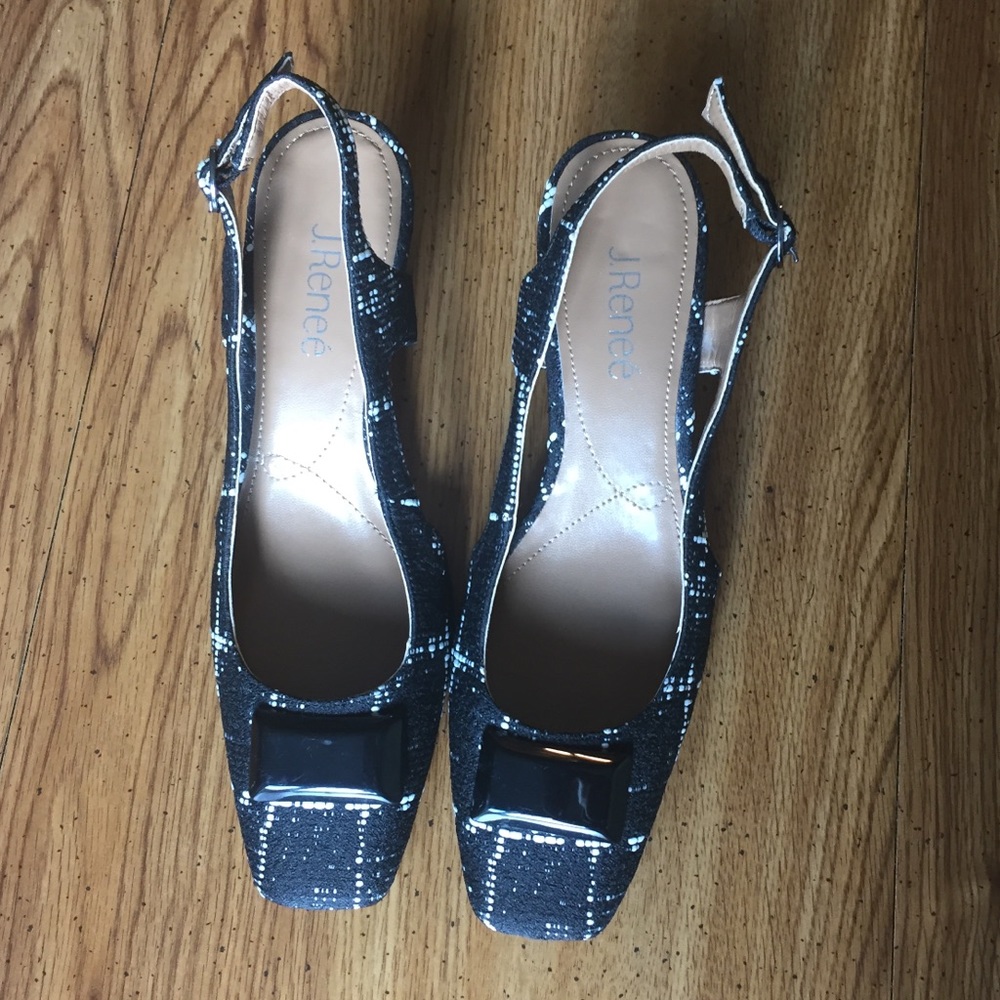 J. Renee Samina Slingback Pumps